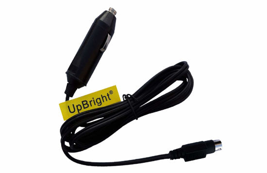 Picture of UpBright Car 12V DC Adapter Replacement for Naxa NTD-2252 NTD2252 22" NTD-19-556 NTD-1953 NTD1953 NX-556 19-inch 19" NTD-1351 NTD-1355 13.3" Widescreen Wide Screen ATSC LCD LED HDTV DVD Player Combo