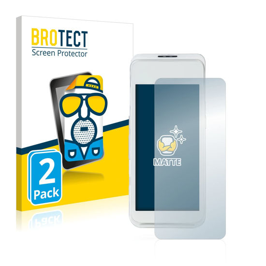 Picture of Bedifol 2X BROTECT Matte Screen Protector for Pax A920 Pro, Matte, Anti-Glare, Anti-Scratch