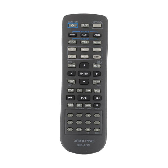 Picture of ALPINE RUE-4159 OEM Genuine Remote Control for Models PKGRSE2 PKGRSE3DVD