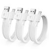 Picture of 3 Pack[ Apple MFi Certified ] iPhone Charger 3ft, Lightning to USB Cable 3 Feet, Fast Apple Charging Cable Cord 3 Foot for iPhone 14 Pro Max/13 Pro Max/12 Mini /11 Pro/11/XS/XR/8/7/6s/6/5S/iPad/Air.