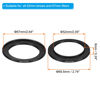 Picture of PATIKIL 52mm-67mm Metal Step Up Ring, 2 Pack Camera Lens Filter Adapter Ring Aluminum Filter Adapter Ring for Camera Lenses Hood, Black