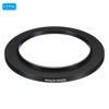 Picture of PATIKIL 52mm-67mm Metal Step Up Ring, 2 Pack Camera Lens Filter Adapter Ring Aluminum Filter Adapter Ring for Camera Lenses Hood, Black