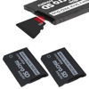 Picture of SING F LTD 2pcs Micro SD to Pro Duo Memory Card Adapter Card Slot Riser Adapter Memory Card Holder Adapter Compatible with Sony Cameras PSP Console 1000 2000 3000