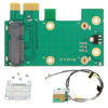 Picture of Mini PCIE to PCIE Adapter Card, Mini PCI Express to PCI Express Card Adapter, PCB Network Card Adapter with Antenna for Desktop Computer, Plug and Play