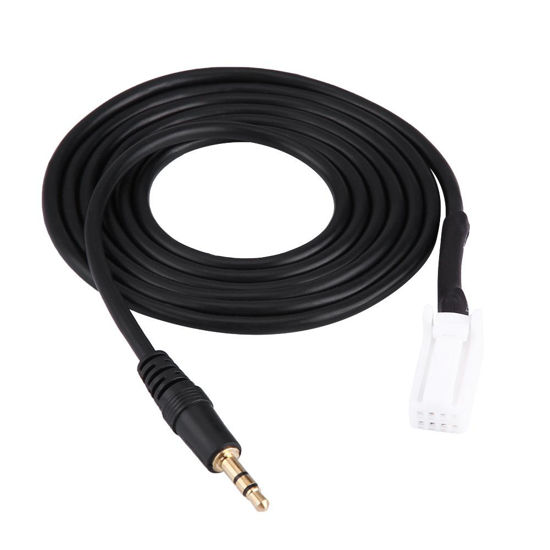 Picture of Suuonee Aux-in Audio Cable Adapter, Car Audio AUX Input Cable Adapter 8pin Plug 3.5mm Jack for Suzuki Swift Vitra Jimny