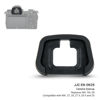 Picture of JJC Camera Eyecup Eyepiece Viewfinder for Nikon Z7 II Z7 Z6 III Z6 II Z6 Z5 Replaces Nikon DK-29 Eye Cup with Soft Silicone Extended Design-2 Pack