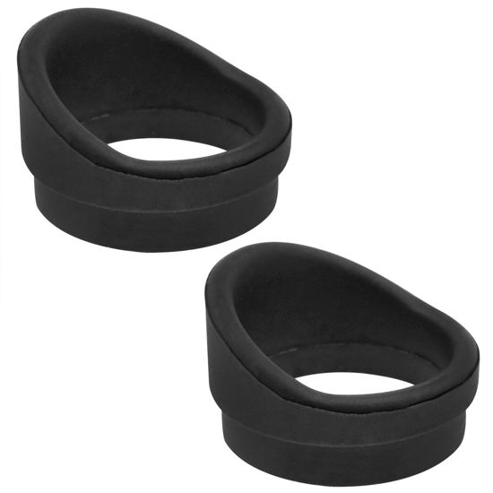 Picture of Dsjnf Binoculars Rubber Eyepiece for 29mm-31mm Stereoscopic Microscope Eyepiece Binocular Eye Cup Replacement Stereomicroscope for Rubber Eyepiece Guard Eyepiece Cover 2pcs