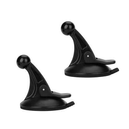 Picture of YiePhiot GPS Windshield Mount Holder for Garmin Nuvi Drive Drivesmart Series with 17mm Swivel Ball Mounting Pattern, Garmin Suction Cup Mount（2pcs）