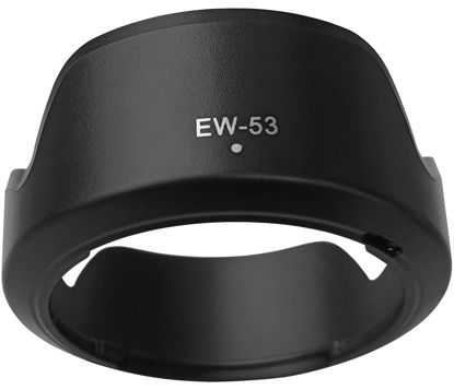 Picture of HUIPUXIANG EW-53 Lens Hood for Canon RF-S 18-45mm F4.5-6.3 is stm on EOS R100 R50 R10 Camera (for Accessories),EW53 Digital Tulip Flower 49mm Lens Hood