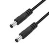 Picture of GINTOOYUN DC 5.5MM x 2.1MM Male to Male Plug Power Adapter Cable DC Power Coiled Extension Cable for LED Strip,CCTV,Car,Security Camera,Etc(2 Pack)