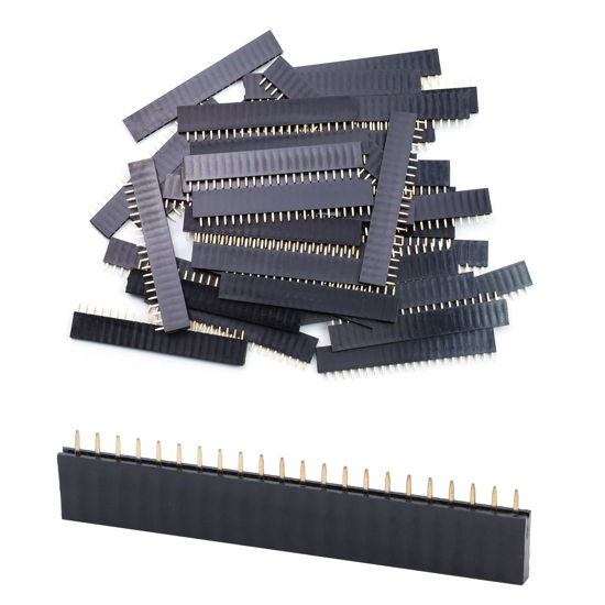 Picture of Dahszhi Female PCB Header 22 Way 2.54mm Pitch Connector - 40 pcs