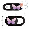 Picture of Webcam Cover Slide 6 Packs Ultra-Thin Camera Covers for Computer Laptop Desktop Smartphone to Protect Your Privacy and Security, Butterfly