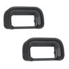 Picture of A6700 Eyepiece Eyecup Eye Cup, JJC 2 Pack Eyecup Viewfinder for Sony A6700 Camera, Replaces Sony FDA-EP20 Eyepiece, Soft Silicone Material,360-Degree Rotatable,Protect Viewfinder from Impact & Scratch