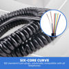 Picture of 1st Choice Phone Cord, Black, 3 Pack, Universally Compatible