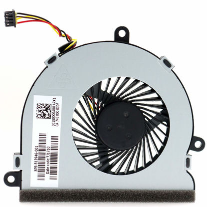 Picture of Deal4GO Replacement CPU Cooling Fan for HP Pavilion 15-BA 15-AB 15-AC 15-A 15-AY 15-BS 15-BW 255 G4 250 G4 15-AFXXX CPU Fan 813946-001 815237-001 925012-001