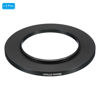 Picture of PATIKIL 46mm-67mm Metal Step Up Ring, 2 Pack Camera Lens Filter Adapter Ring Aluminum Filter Adapter Ring for Camera Lenses Hood, Black