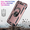 Picture of ULAK Compatible with iPod Touch 7 Case/iPod Touch 6 Case with 2 HD Screen Protectors, Hybrid Rugged Shockproof Cover with Built-in Kickstand for iPod Touch 7th/6th/5th Generation (Rose Gold)