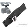 Picture of Dual Hot Shoe Splitter, Multifunctional Dual Hot Shoe Flash Speedlite Light Bracket, Dual Hot Shoe Mount Plate Adapter, High Loading Accessories for SLR Camera Camcorder (for Nikon)