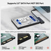 Picture of SATA to USB C Adapter, USB C to SATA Adapters 2.5" SSD to USB Type C SATA III External Hard Drive Reader USB-C SATA Cable Converter Compatible with 2.5 Inch SSD Data Transfer