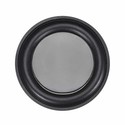 Picture of uxcell 2.5 Inches 60mm Bass Speaker Passive Radiator Auxiliary Rubber Vibration Plate Subwoofer DIY Repair