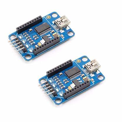 Picture of HiLetgo 2pcs Xbee Adapter Xbee USB Adapter FT232RL USB to Serial Adapter for XBEE Arduino