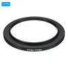 Picture of PATIKIL 49mm-58mm Metal Step Up Ring, 2 Pack Camera Lens Filter Adapter Ring Aluminum Filter Adapter Ring for Camera Lenses Hood, Black