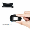 Picture of JJC Eg Soft Extended Eyecup Eyepiece Eyeshade for Canon EOS 1D X Mark II 1Ds Mark III 1D Mark IV 1D Mark III 5D Mark IV 5D Mark III 5DS R 7D Mark II 7D Viewfinder Replaces Canon Eg Eye Cup