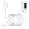 Picture of for Ring Stick Up Camera Cable Charger, with DC Power Adapter Plug in 3rd Gen, 2nd Gen, Outdoor Weatherproof Your Camera, 16ft White