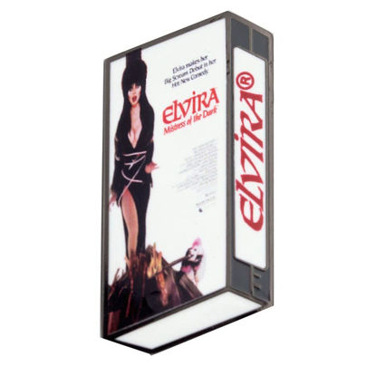 Picture of Kreepsville 666 Elvira VHS Home Video Retro Mistress Darkness Enamel Pin