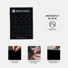 Picture of Silent Pocket SLNT Webcam Privacy Stickers for Camera Lens Privacy (Black Out) - Blocks Hackers' Spying, Recording and Eavesdropping, Fits Laptops, Phones and Tablets, Reusable and Restickable