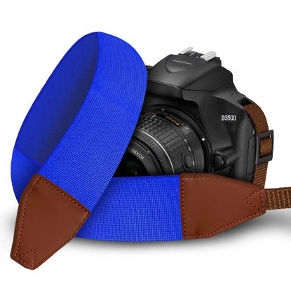 Picture of Art Tribute Camera Strap For Photographers Padded Universal Fit Neck Shoulder & Crossbody Strap Quick Release For DSLR/SLR/Mirrorless Canon Nikon Sony Olympus Compatible Great Gift for Photographers