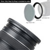 Picture of 49mm-55mm Step Up Ring(49mm Lens to 55mm Filter, Hood,Lens Converter and Other Accessories) (2 Packs), Fire Rock 49-55 Aerometal Camera Lens Filter Adapter Ring