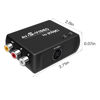 Picture of WNNZVCC S Video to HDMI Converter,AV to HDMI Converter,Composite to HDMI Converter,CVBS Video Audio Adapter Compatible for PAL/NTSC for TV/PC/PS1/PS2/ STB/Xbox/VHS/VCR/DVD.(Black)