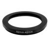 Picture of uxcell 52mm-42mm 52mm to 42mm Black Ring Adapter for Camera