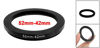 Picture of uxcell 52mm-42mm 52mm to 42mm Black Ring Adapter for Camera