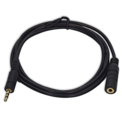 Picture of NetSellsIt 3 Foot Camera Remote Shutter Control Extension Cable for LANC, DVX and Control-L Cameras and Camcorders from Canon, Sony, JVC, Panasonic