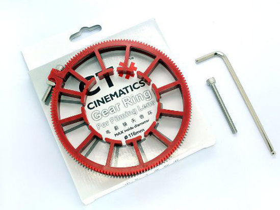 Picture of Cinematics DSLR Lens Gear Ring for Follow Focus Belt 60-70mm for DSLR Pro Mod 0.8 Red