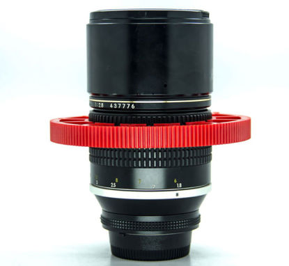 Picture of Cinematics DSLR Lens Gear Ring for Follow Focus Belt 70-80mm for DSLR Pro Mod 0.8 Red