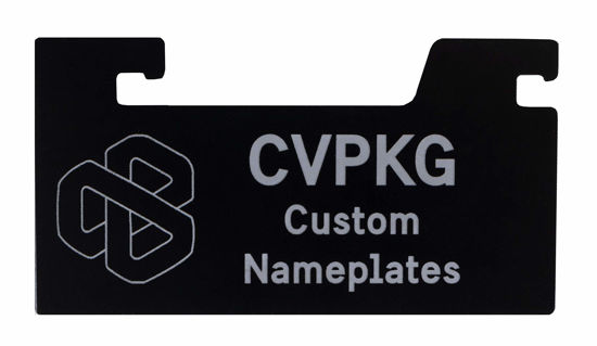 Picture of Custom Nameplate for Pelican 1615 Air (3 Text Lines, Black)