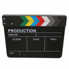 Picture of Almencla Clapboard Dry Erase Director Movie Film Slate Cut Action Scene Clapper Board