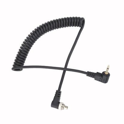 Picture of Tonysa 2.5mm to Male Flash PC Sync Cable, for Linking Many Kinds of Cameras and Flash Triggers