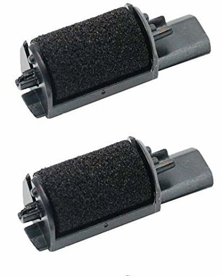 Picture of 2-Pack Aftermarket IR-40B Ink Rollers, Compatible With Canon P1-DH V Calculator, Black Color