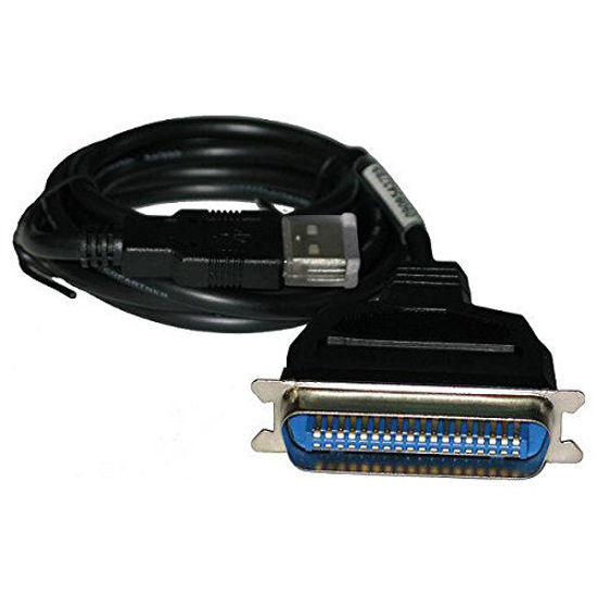 Picture of 5 Feet Ft USB 2.0 to IEEE 1284 36-pin Centronics CN36 Male Parallel Printer/Scanner Data Cable Cord