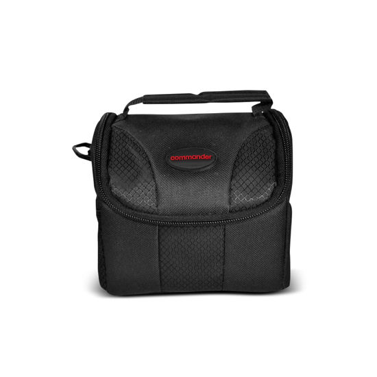 Picture of COMMANDER OPTICS Small Camera Bag - Water Resistant, Soft Padded, Compact Travel Bag for Canon EOS, Nikon, Sony & More DSLR Cameras/Camcorders Ample Storage and Protection for Your Equipment (Small)