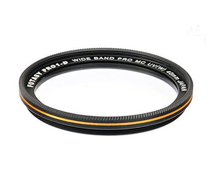 Picture of Fotasy 40mm Ultra Slim UV Protection Lens Filter, Nano Coatings MRC Multi Resistant Coating Oil Water Scratch, 16 Layers Multicoated 40mm UV Filter