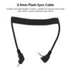 Picture of 2.5mm CB2 Camera Remote Control Shutter Release Cable Cord, 3.3ft 2.5mm to Male Flash PC Sync Cable, Compatible with EM Series, up to 100cm Extension