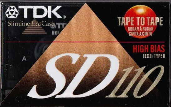 Picture of TDK SD110 Blank Cassette Tape