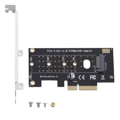 Picture of YINETTECH M.2 NVME to PCIe 3.0 x4 Adapter M.2 NVME SSD to PCI-e 3.0 x 4 Host Controller Expansion Card Supports 2280/2260/ 2242/2230 Solid State Drives