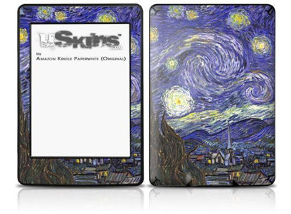 Picture of Vincent Van Gogh Starry Night - Decal Style Skin fits Amazon Kindle Paperwhite (Original)