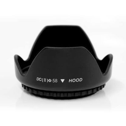 Picture of Universal Bayonet Lens Hood for Filter Thread with 58 mm